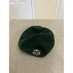 Vintage 1970’s Wool Girl Scouts Uniform Hat Made in England